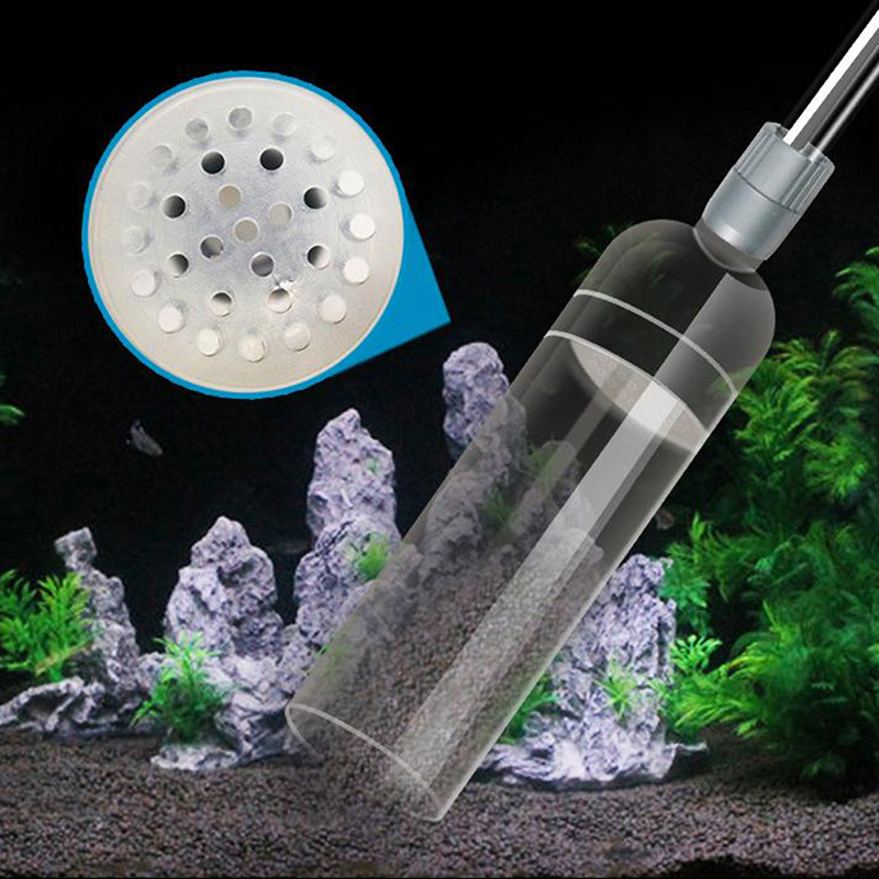 Aquarium Fish Waste Collector - 1 adet yarı otomatik akvaryum temiz