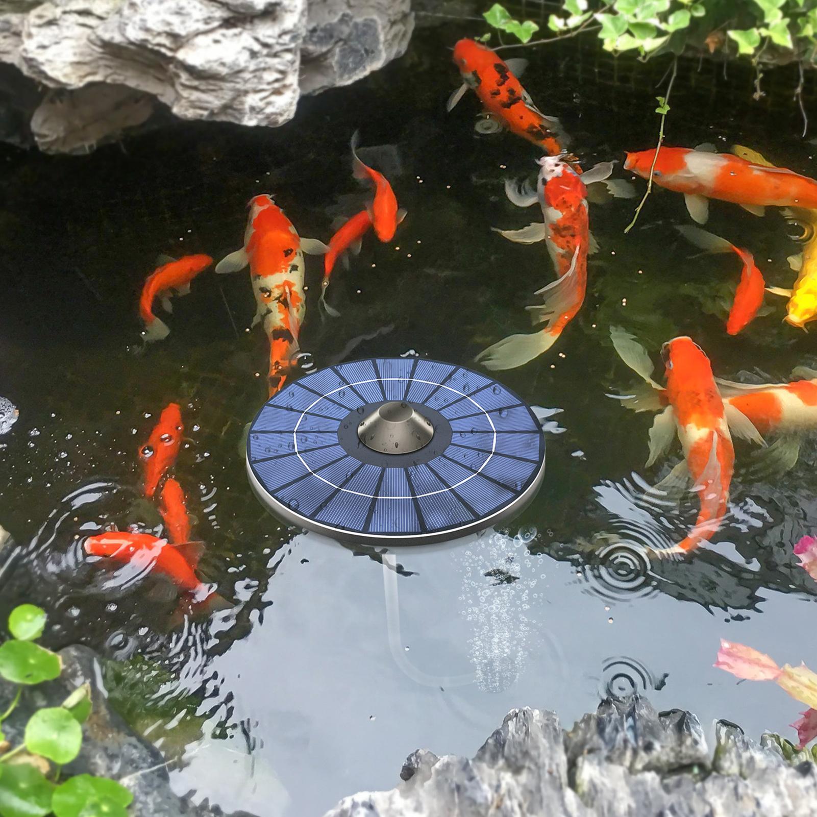Aquarium Fish Escape - Güneş enerjili havuz havalandırma pompası Akvaryum
