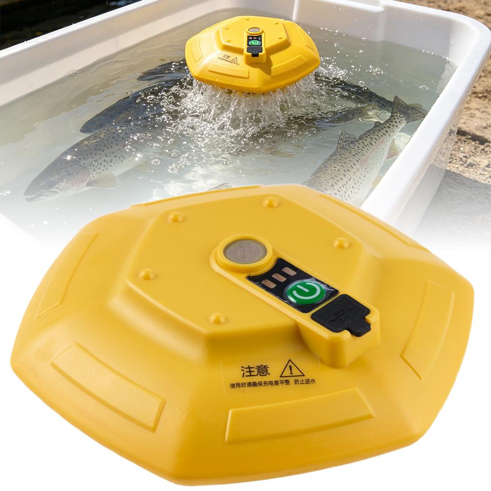 Aquarium Fish Escape - Taşınabilir Yüzen Balık Tankı Oksijen Pompası,