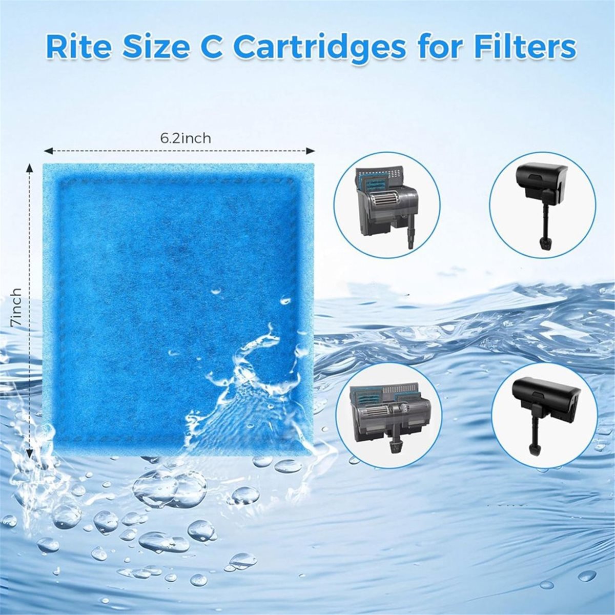 Aquarium Fish Rate - 《EN İYİ DERECELENDİRİLMİŞ》10 Adet Akvaryum Filtre