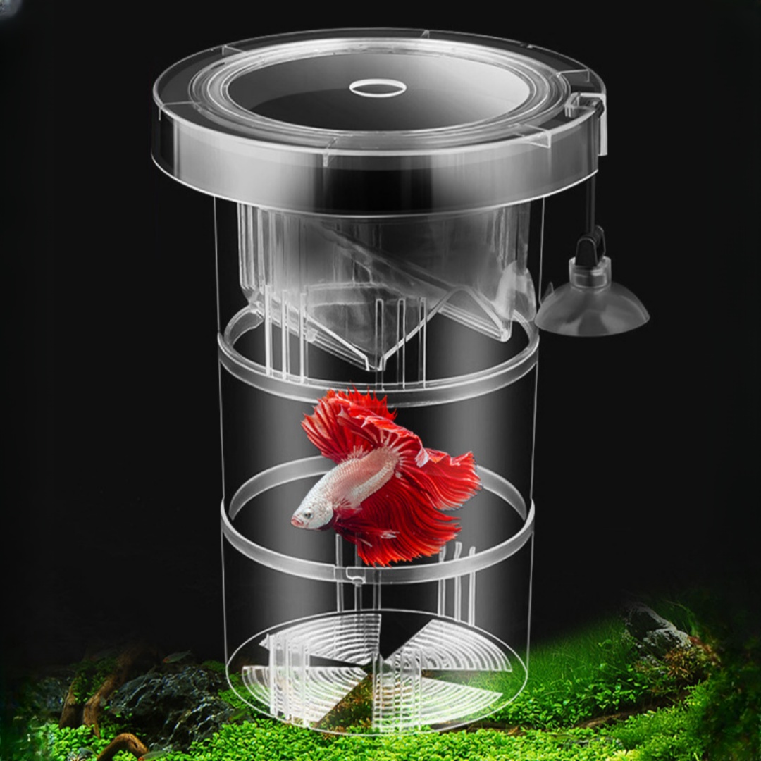 Aquarium Fish Escape - Akrilik Yüzen Balık Yetiştirme İzolasyon Kutusu
