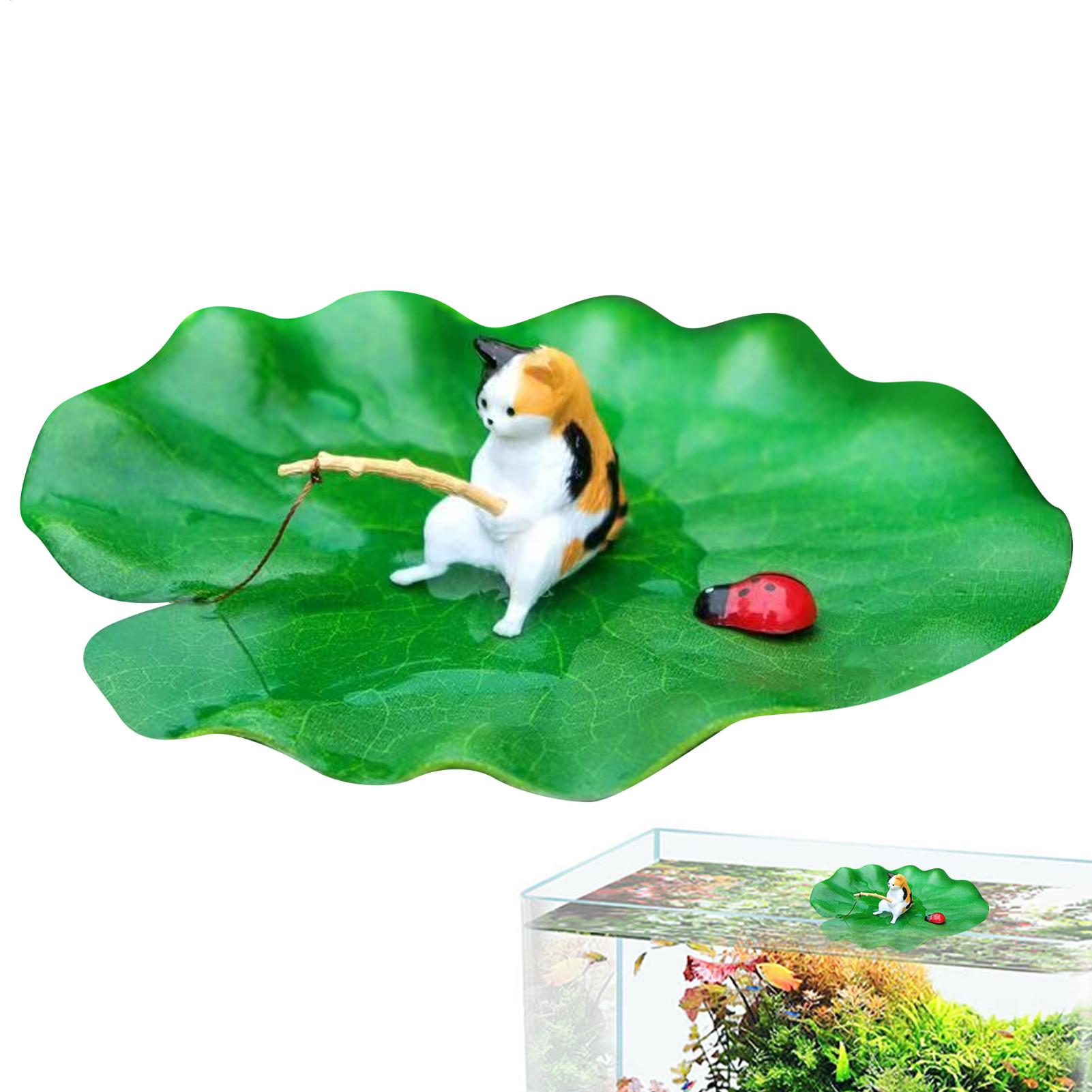 Akvaryum Dekoru Yüzen Kedi Bal - Aquarium Fish Escape incelemesi ve fiyatı