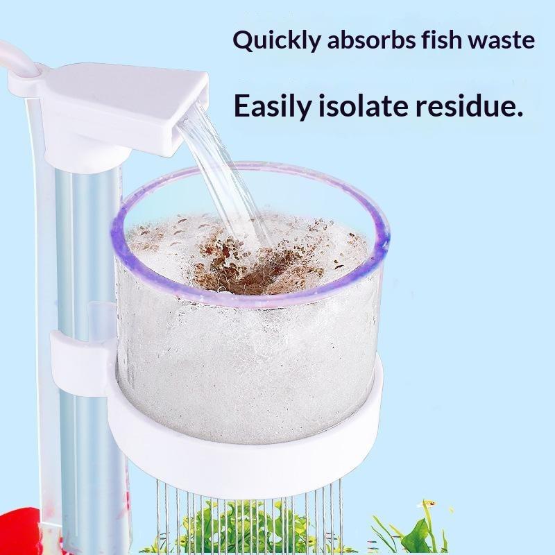 1 takım hava kaldırma balık at - Aquarium Fish Waste Collector incelemesi ve fiyatı