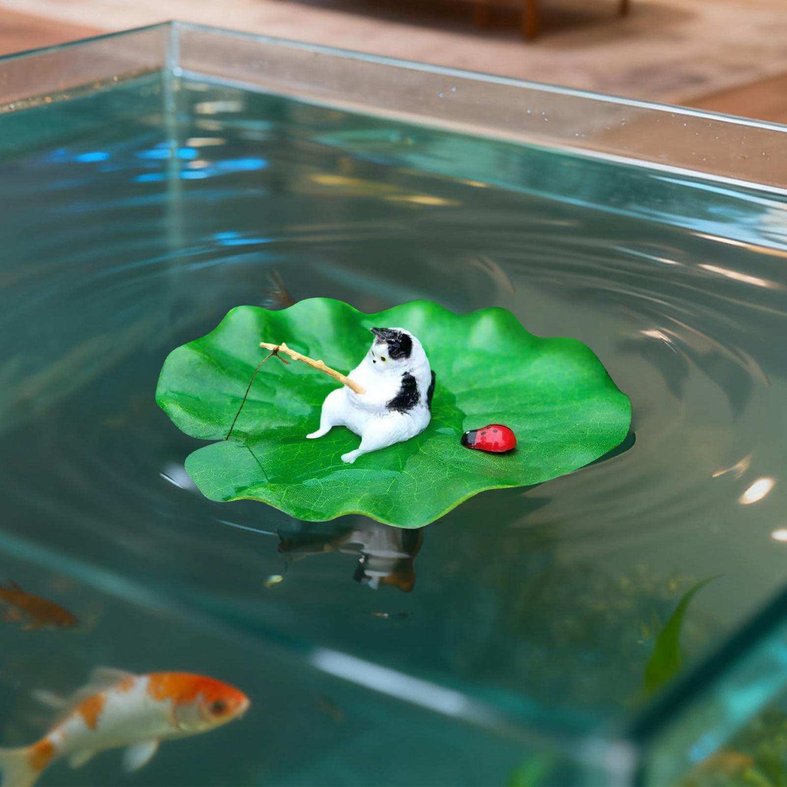 Akvaryum Dekoru Yüzen Kedi Bal - Aquarium Fish Escape incelemesi ve fiyatı