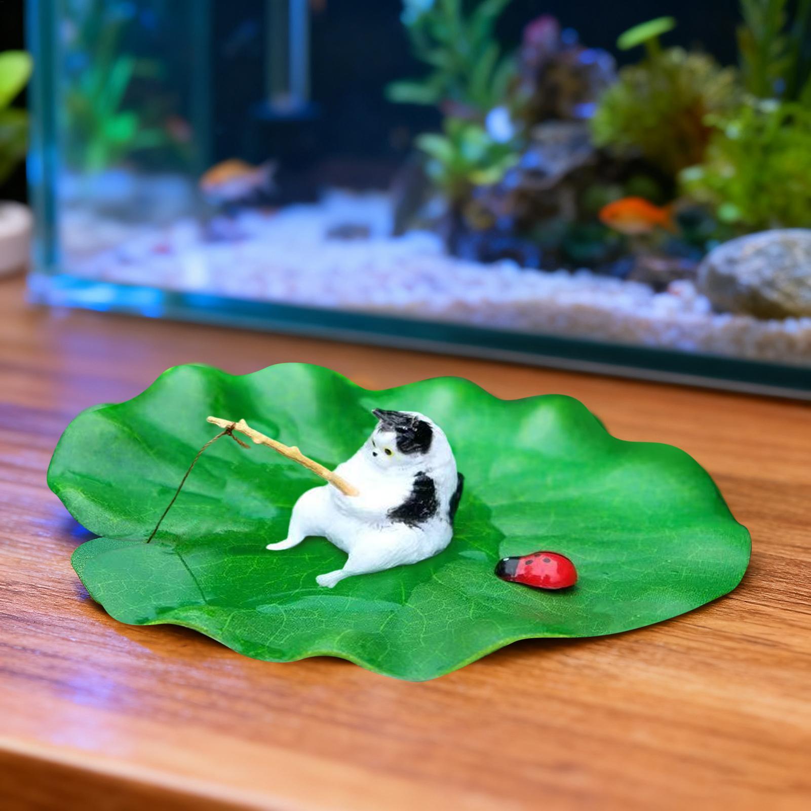 Akvaryum Dekoru Yüzen Kedi Bal - Aquarium Fish Escape incelemesi ve fiyatı