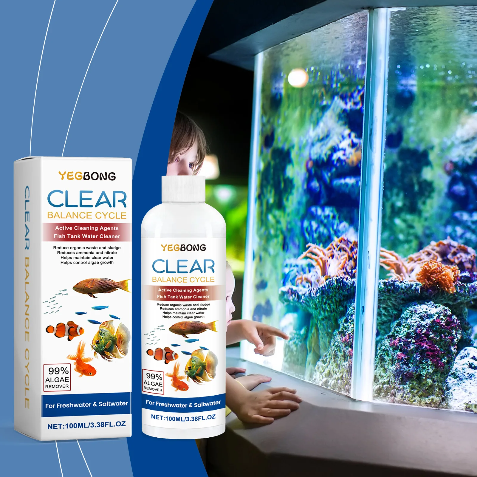 Balık Tankları için Yosun Sökü - Aquarium Fish Waste Collector incelemesi ve fiyatı