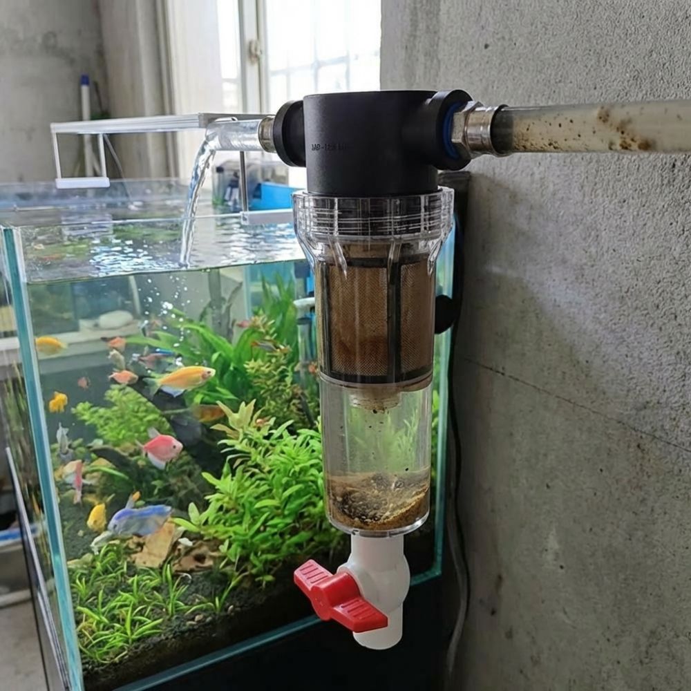 1/2 3/4 Dişi Dişli Akvaryum Dı - Aquarium Fish Waste Collector incelemesi ve fiyatı