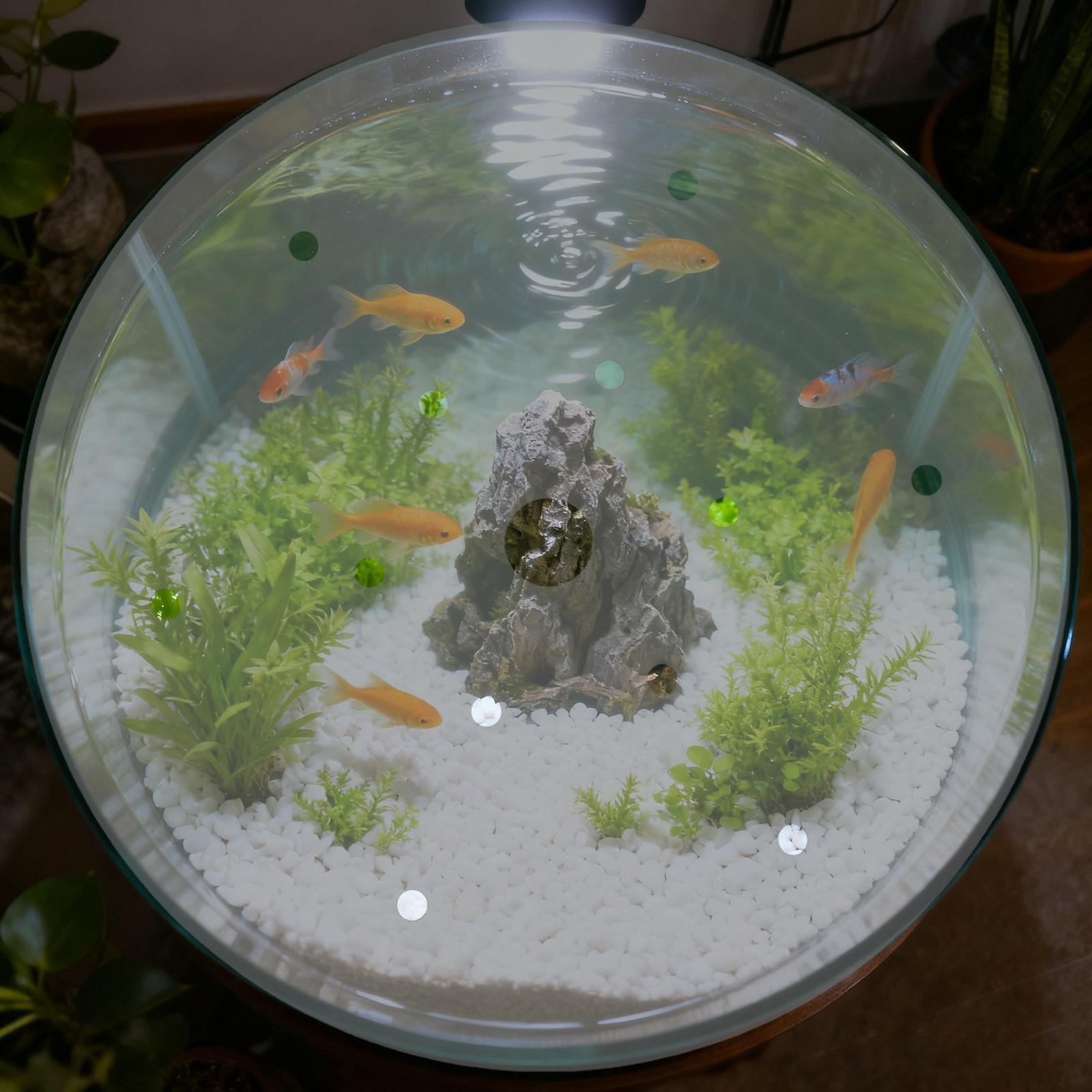 Yuvarlak Akrilik Akvaryum Kaçı - Aquarium Fish Escape incelemesi ve fiyatı